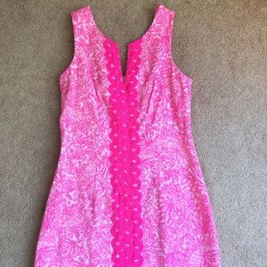 Lilly Pulitzer Pink Shift Dress